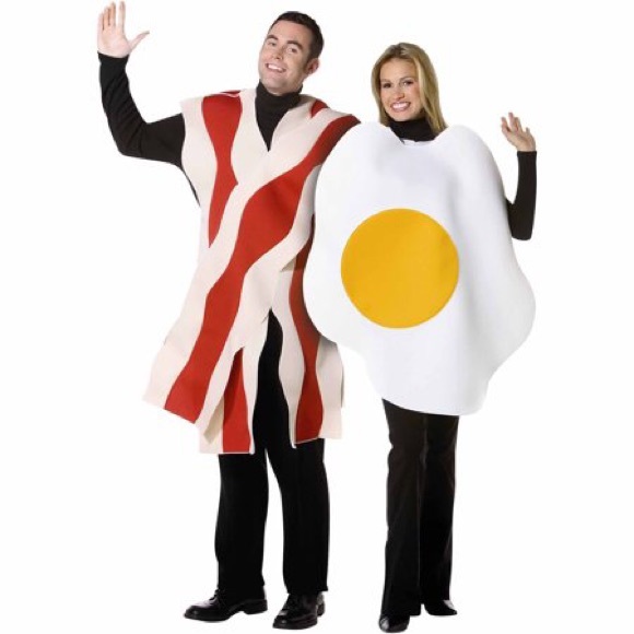 Other - Bacon and Eggs Couples Halloween Costume